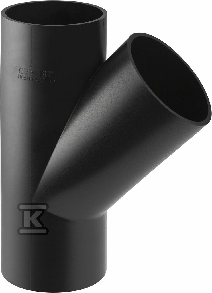Plik zosta³ pobrany z http://www.onnshop.pl Trójnik PE skośny 45st. d75/75 - obrazek 1