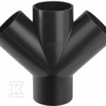 CZWÓRNIK PEHD 110X110X110/45 (KAN.HDPE)