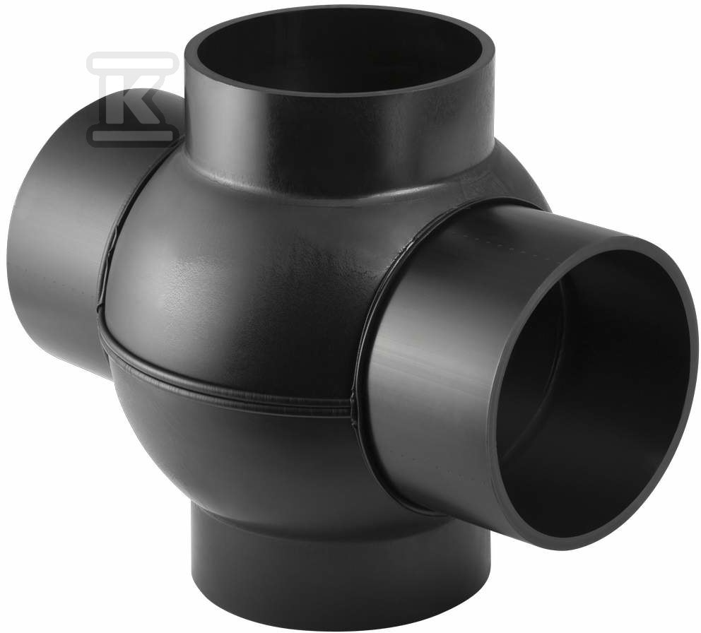 Plik zosta³ pobrany z http://www.onnshop.pl Kształtka wielorozgałęźna PE 88.5/180st. d110/110 - obrazek 1