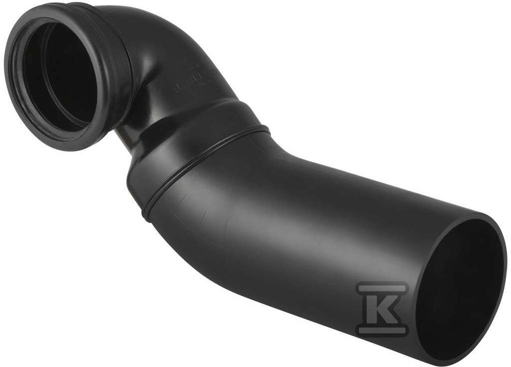 Plik zosta³ pobrany z http://www.onnshop.pl Kolano odpływowe PE 90st. P do WC d110/110 - obrazek 1