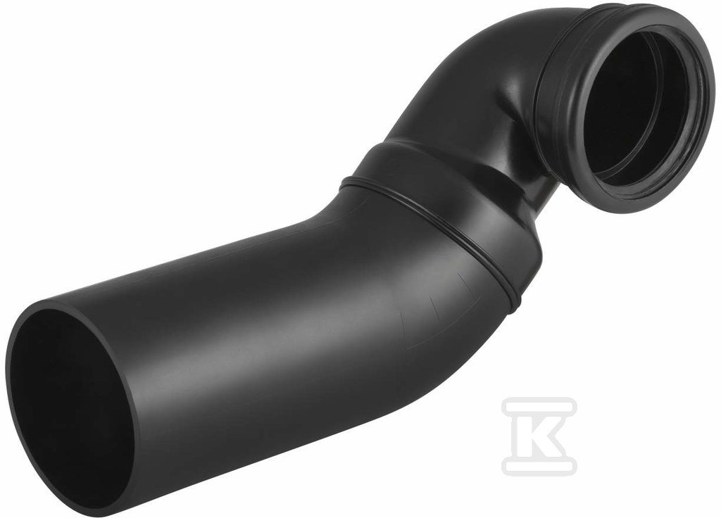 Plik zosta³ pobrany z http://www.onnshop.pl Kolano odpływowe PE 90st. L do WC d110/110 - obrazek 1
