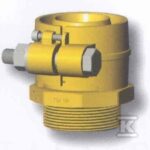 Złączka mosiężna przejściowa HELA-H 90x8.2mm-GZ 3" PN6, do rur preizolowanych Pex/PE, oznaczenie: H 90 80-6