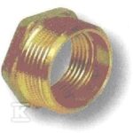 Złączka mosiężna nakrętno-wkrętna HELA-B GZ 1"xGW 3/4" PN10, do rur preizolowanych Pex/PE, oznaczenie: B 25 20