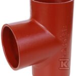 Trójnik żeliwny SML 100X50/88 (żeliwo szare bezkielichowe)