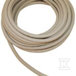 PRZEWÓD ELEKTR,2X0,75 W PESZLU /50M/