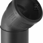 KOLANO SILENT-PP HT 40/45 SANIT.CZARNE