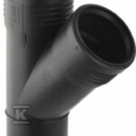 Trójnik Geberit Silent-PP GTEA 45G d40/40