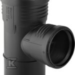 Trójnik Geberit Silent-PP GTEA 87.5G d50/40