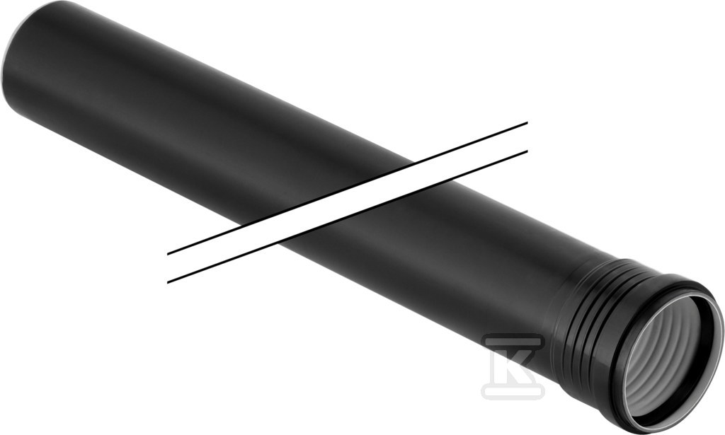 390.301.14.1_RURA.jpg Rura Geberit Silent-PP GTEM d75x250 1-kielichowa - obrazek 1