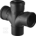 CZWÓR.SILENT-PP 110X110X110/87.5 SANIT.