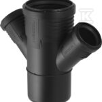 Czwórnik Geberit Silent-PP GTDA 45G d110/50/50