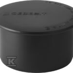 ZAŚLEPKA SILENT-PP 160 SANIT.CZARNE