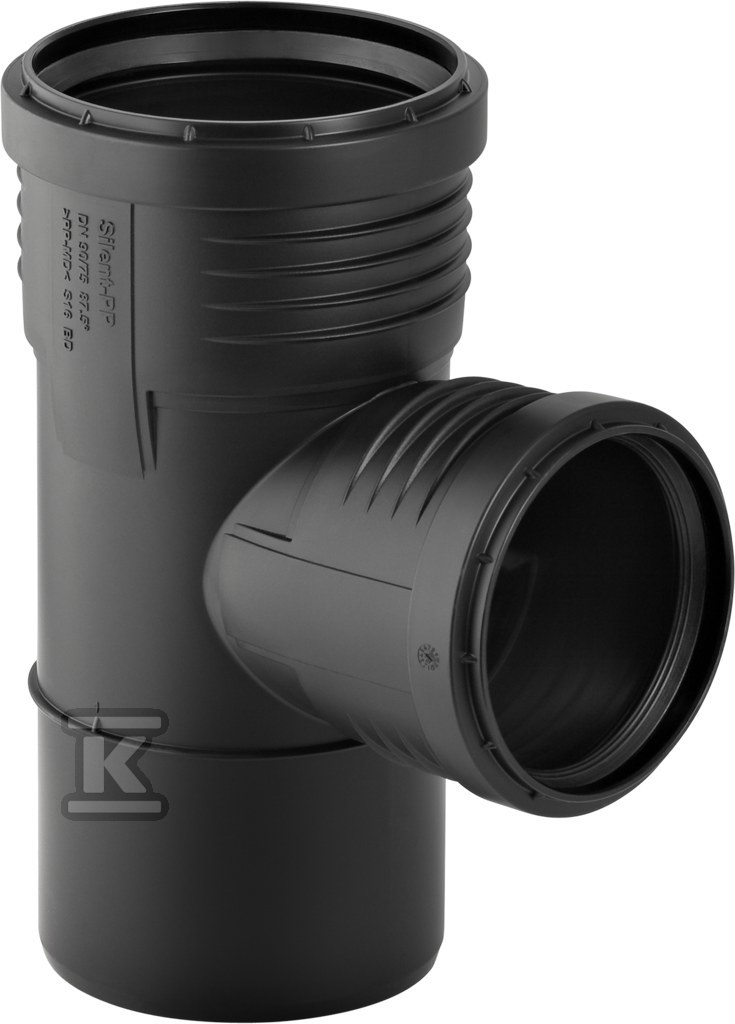 390.751.14.1_TROJNIK.jpg Trójnik Geberit Silent-PP GTEA 87.5G d160/110