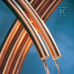 RURA MIEDZIANA 12X1 MIĘKKA ZWOJE (50M)