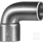 KOLANO CU 5092 54/90 LZXLW (MIEDŹ)