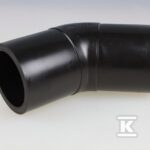 Łuk 45 stopni doczołowy 110X6.6 SDR17, woda-gaz
