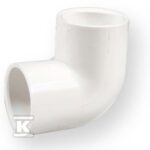 Kolano KW/KW PVC-U 3/4"