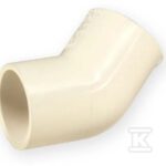 KOLANO 45ST KW/KW 5/4" PVC-C