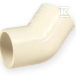 KOLANO 45ST KW/KW 6/4" PVC-C