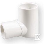 KOLANO NYPLOWE KW/KZ PVC 1 1/4