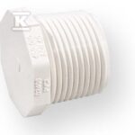 KOREK Z GWINTEM WKRĘTNY GZ PVC 1/2