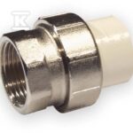 Śrubunek plastyk - metal nakrętny KW/GW PVC-C 2"