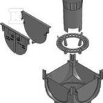 TOPX, SKRZYNKA UNIWERSALNA, CZARNA