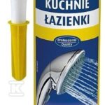 Silikon sanitarny 280ml bezbarwny