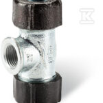 TRÓJNIK QT 1/2 MONTAŻOWY  DO RUR