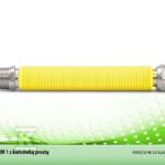 PRZEWÓD GAZ.25-45CM G1/2-NYPEL R1/2"