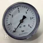 MANOMETR RF63 POZIOMY 1/4" 0-6BAR