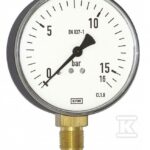 MANOMETR 111.20.160 M20X1,5 0-16BAR STAL