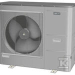 Pompa ciepła powietrzna split AMS 10-12 - 10,2 kW, 1 fazowa, 230 V jednostka zewnętrzna o modulowanej mocy 3,5-12 kW