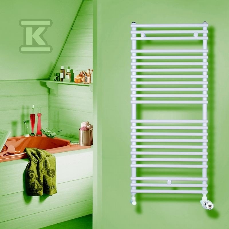 Plik zosta³ pobrany z http://www.onnshop.pl Grzejnik łazienkowy PURMO Santorini H=700 L=750, 529W, biały RAL9016 - obrazek 1