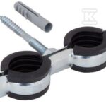 BIS OBEJMA PODWÓJNA 3/4"COBRA 25-29 SET