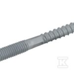 BIS ŚRUBA M8X100 DWUGWINTOWA