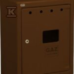 OBUDOWA GAZ G56/P BAARD BRĄZ ZAMKNIĘTA