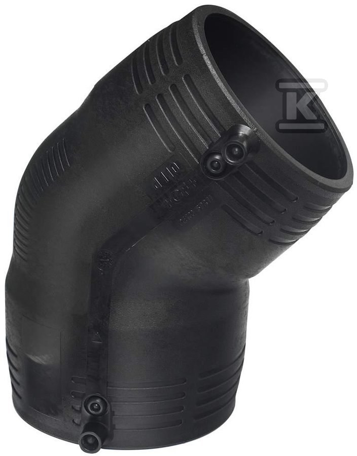 Plik zosta³ pobrany z http://www.onnshop.pl Kolano elektrooporowe 45ST. DN90 PE100, SDR11, PN10 gaz/PN16 woda - obrazek 1