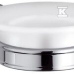 Mydelniczka Hansgrohe Axor Montreux z porcelany - nikiel szczotkowany 42033820