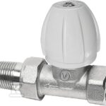 ZAWÓR GRZEJNIKOWY PS PROSTY 1/2" NIKL.