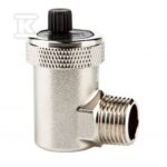 Zawór odpowietrzający GAMMA 1/2" kątowy chrom