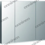 SZF.LUSTR.OPTION PLUS B90 OŚWI.3 DRZWI