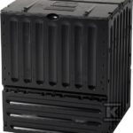 KOMPOSTOWNIK ECO-KING 400L, CZARNY