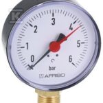 MANOMETR RF80 PIONOWY 1/2" 0-6BAR