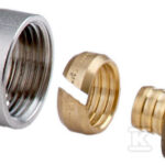 Złaczka zaciskowa 3/4" do rur z tworzywa 16x2 mm (kpl. 2 szt)