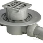 WPUST ŚCIEKOWY 50 NIERDZEWNY PŁASKI