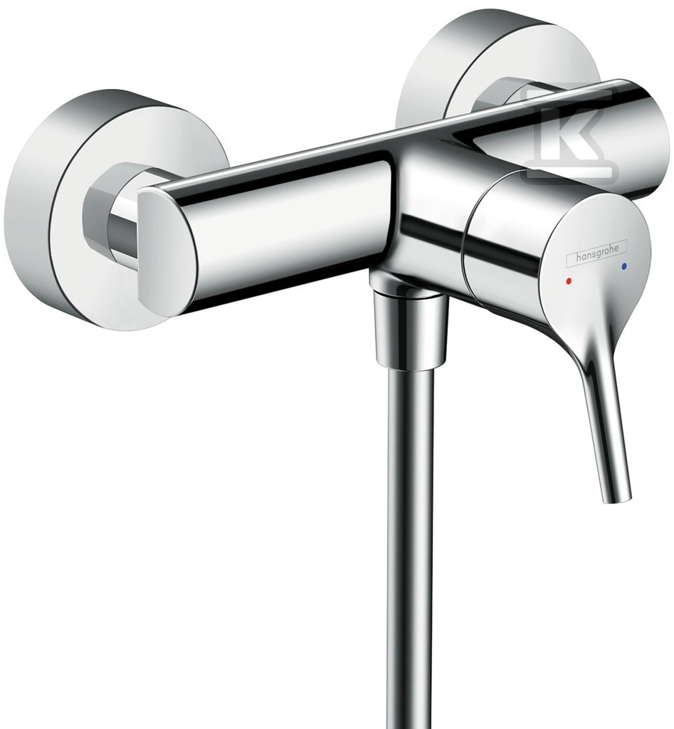 Bateria prysznicowa Hansgrohe Talis S jednouchwytowa bateria prysznicowa, montaż natynkowy, DN15 72600000 Bateria prysznicowa Hansgrohe Talis S jednouchwytowa bateria prysznicowa, montaż natynkowy, DN15 72600000