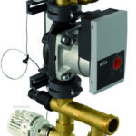 Uponor Fluvia T zestaw mieszający PUSH-23-B-W
