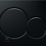 PRZYCISK SIGMA01 PRZEDNI CZARNY RAL 9005