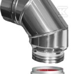 KOLANO DN60/100 - KOCIOŁ Z AD. PLASTIK